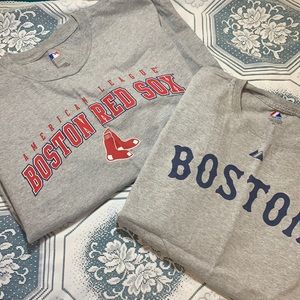 Red Sox tee shirts